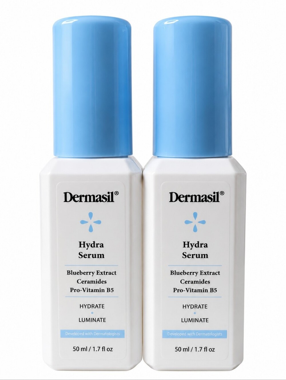 Hydra Serum - Blue Hydrating Serum with Blueberry Extract (Pack of 2)